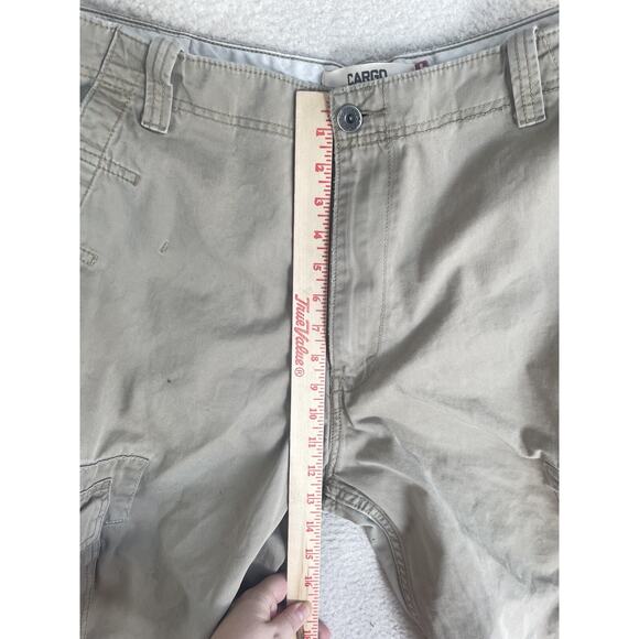Levis Cargo Pants Mens 38x32 Beige Loose Straight Utility Outdoors READ/STAINS - Picture 8 of 16
